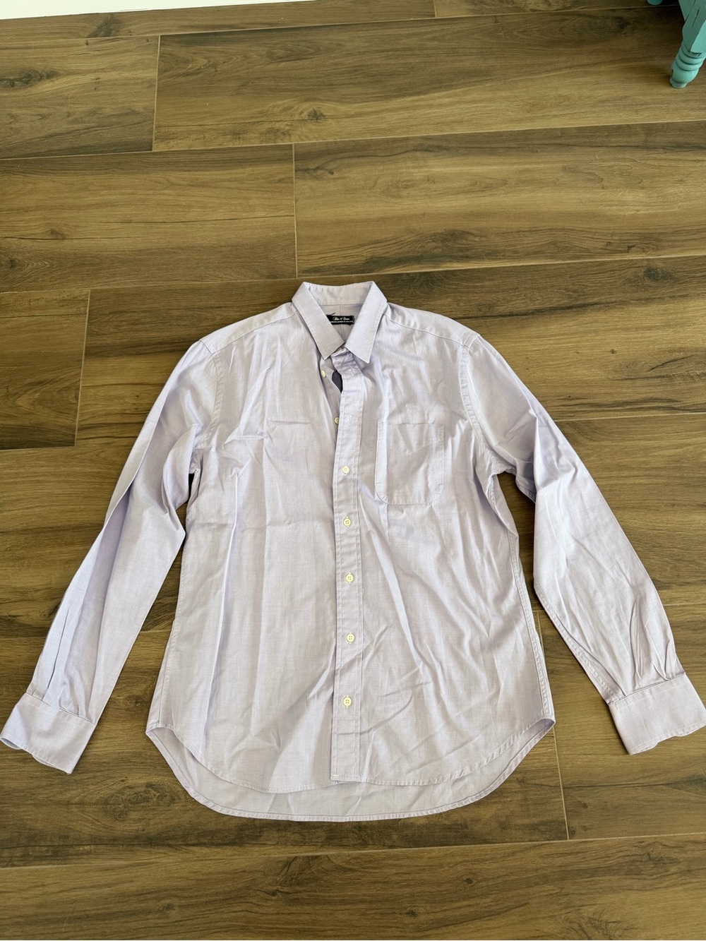 Blue & Cream Lavender Dress Shirt